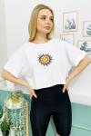 144769 Baskili Crop Tshirt
